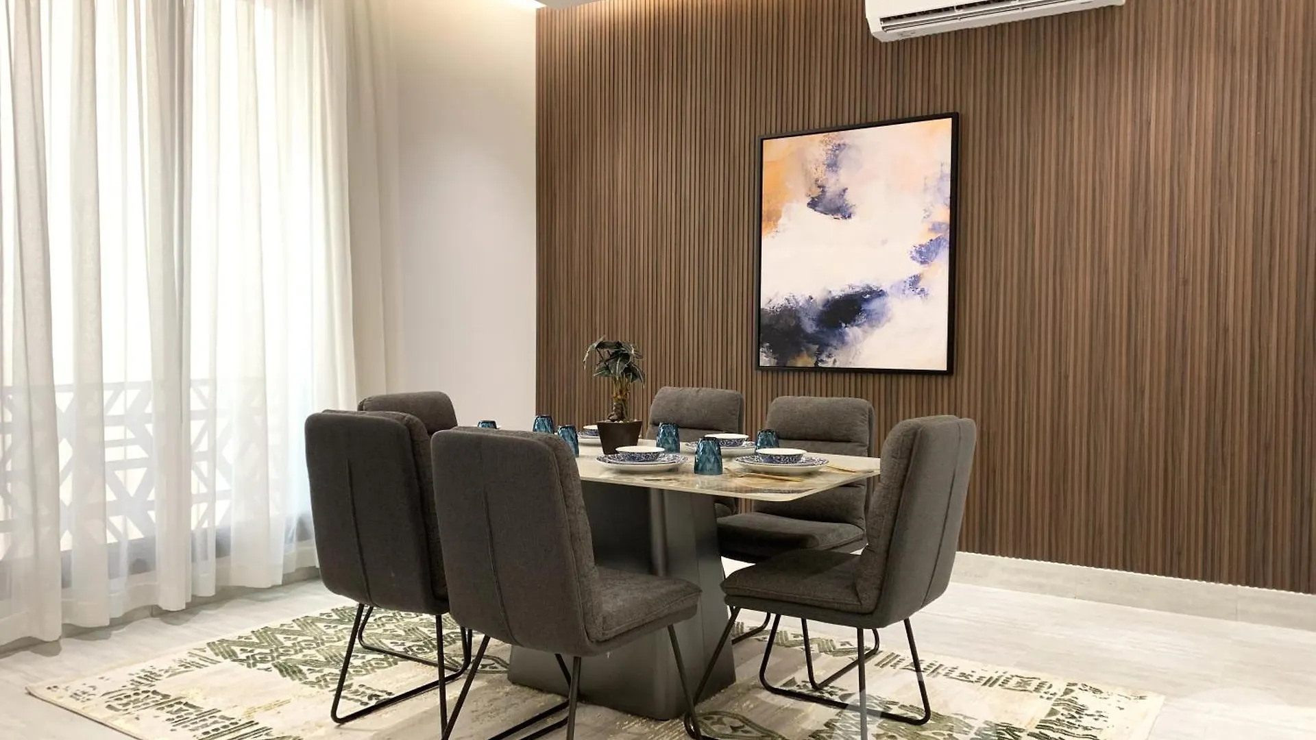 Apartmán Kease Arid D-3 Luxury Gold Terrace Xz29 Rijád Saúdská Arábie